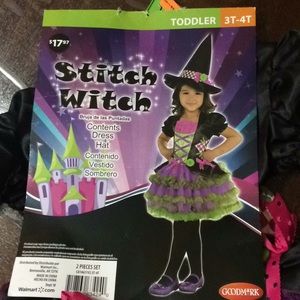 Witch Costume 3T- 4T